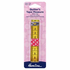 Hemline Quilters Tape Measure
