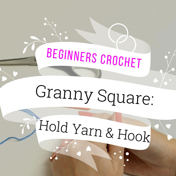 Crochet: How to Hold a Hook & Yarn
