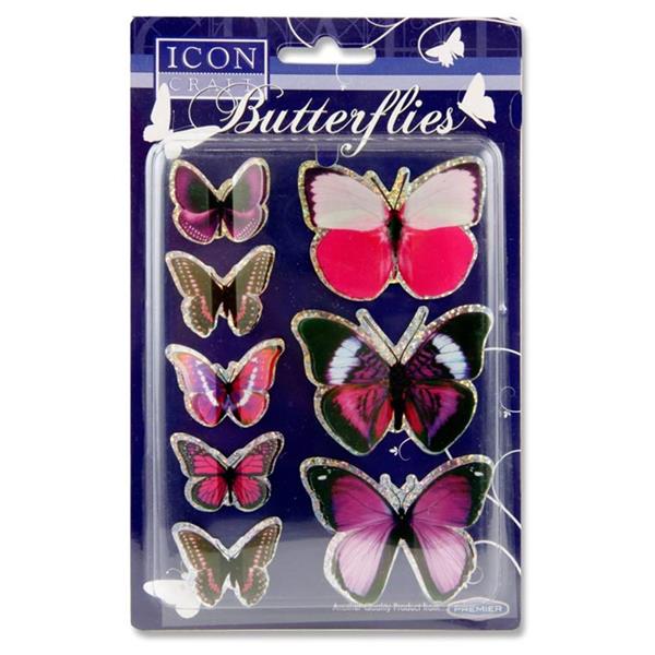 3D Foil Butterflies