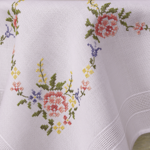 Garden Tablecloth Cross Stitch Kit