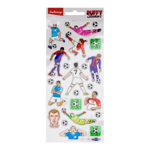 Puffy Stickers - Football