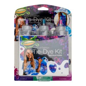 Tie-dye Kit - Purple/teal/fuschia
