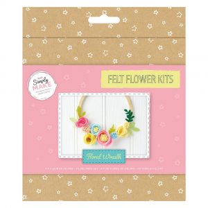 Felt Flower Kit: Floral Wreath