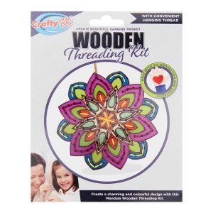 Wooden Threading Kit - Mandala