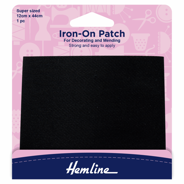iron-on patch 12cm x 44cm
