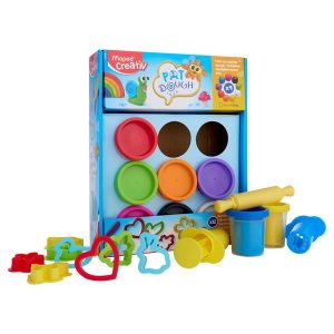 Maped Play Dough & Accessories (9x56g)