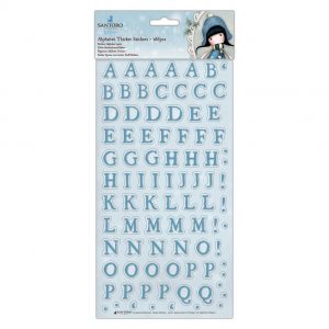 Alphabet Thicker Stickers