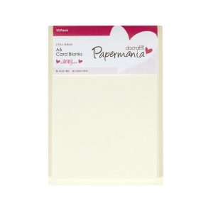Cream A6 Cards/Envelopes 105 x 148mm 10pk