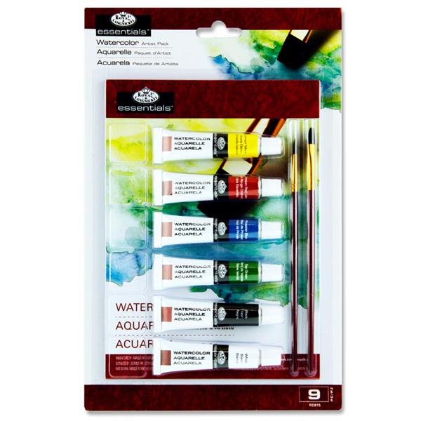 A5 9pce Artist Painting Pack - Watercolour