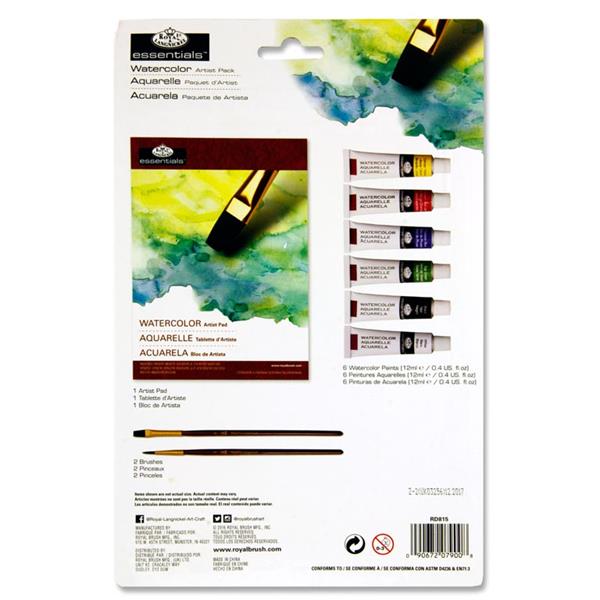 A5 9pce Artist Painting Pack - Watercolour