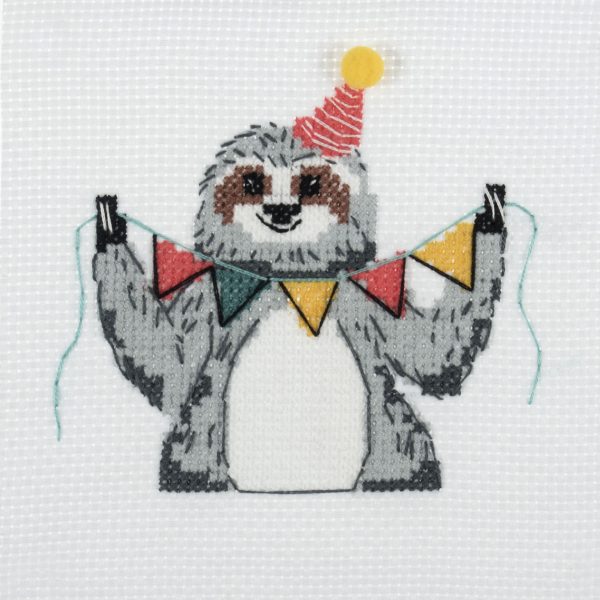 Counted Cross-Stitch Sloth