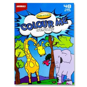 A4 48pg Colouring Book - Animals