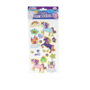 Squishy Foam Stickers Unicorn