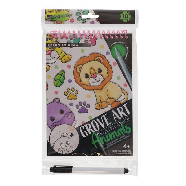Learn-to-draw Sketch Pad - Animals