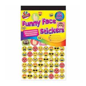 Funny Face Stickers 500