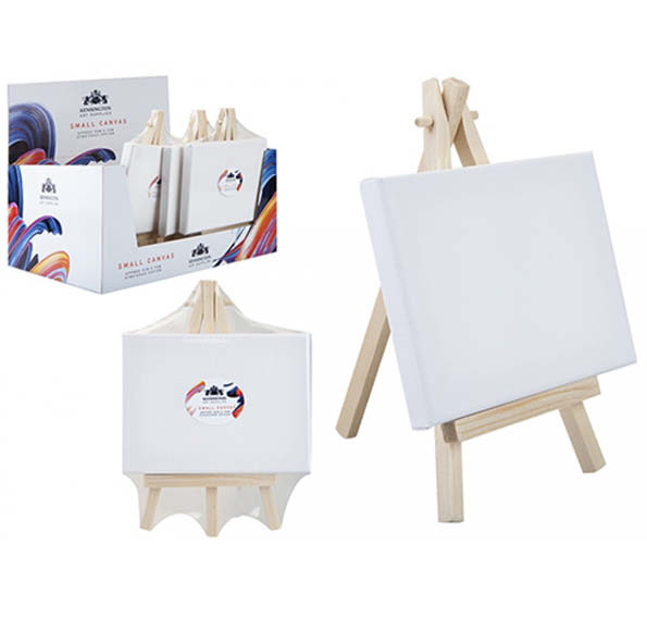 Artists Canvas & Wooden Easel Sets