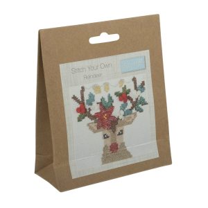 Counted Cross Stitch Kit: Reindeer