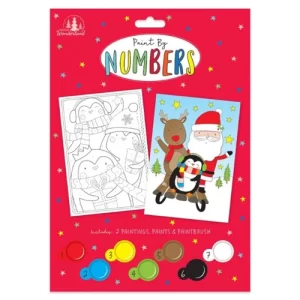 Christmas Painting By Numbers