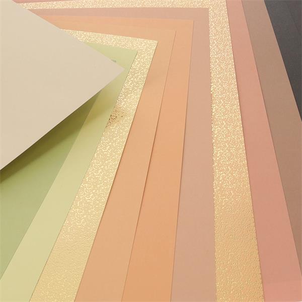 Card 180gsm - Shades Of Gold 24pc