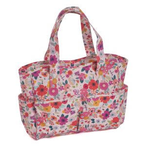 Floral Craft Bag