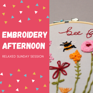 Embroidery Afternoon