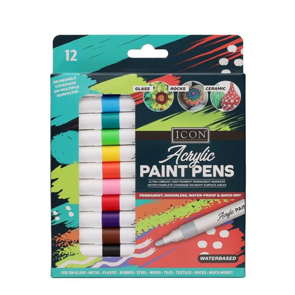 Acrylic Paint Markers 12pk