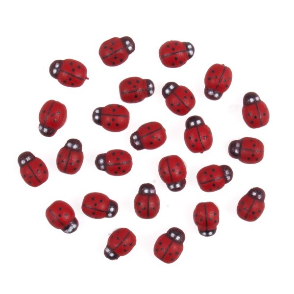 Trimits Craft Embellishments Mini Ladybirds