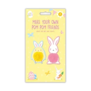 Make Your Own Easter Pom Pom Friends