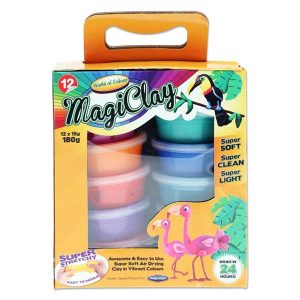 World of Colour Magic Clay 12 x 15g