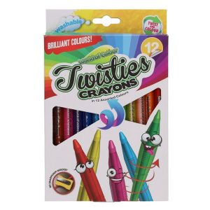 World of Colour Twisties Crayons Pk 12