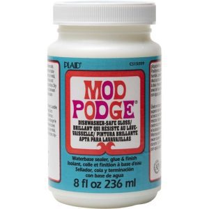 Plaid Mod Podge Disherwasher Safe Sealer/Glue/Finish 8fl oz