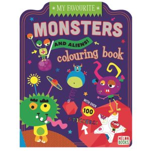 Monsters and Aliens Colouring and Sticker Book