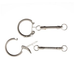 Key Rings Chrome 2pcs