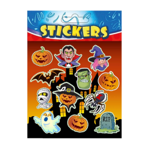 12 Halloween Stickers