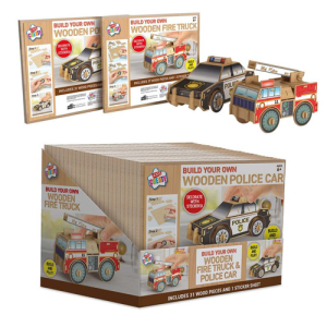 Build Your Own Wooden Emergency Vehicles