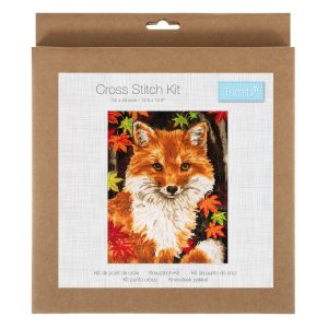 Counted Cross Stitch Kit Large Fox GCS175