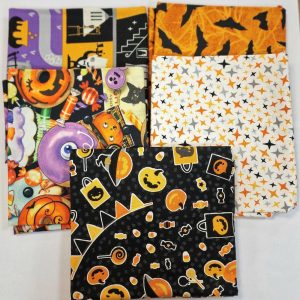 Halloween Fabric 5 Fat Quarter Bundle