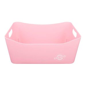 Premto Large Storage Basket Pink Sherbet