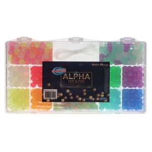 Crafty Bitz Storage Box 900+ Alpha Beads Set