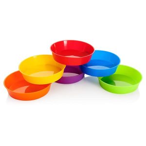 Clever Kidz Sorting Bowls Round pk 6