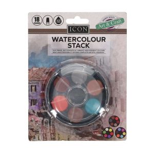 Icon Watercolour Stack Travel Set 18 Colours