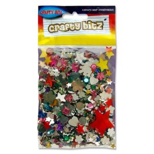 Crafty Bitz Asst Plastic Jewels