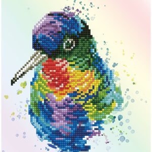 Rainbow Feathers - Diamond Painting Artwork Kit