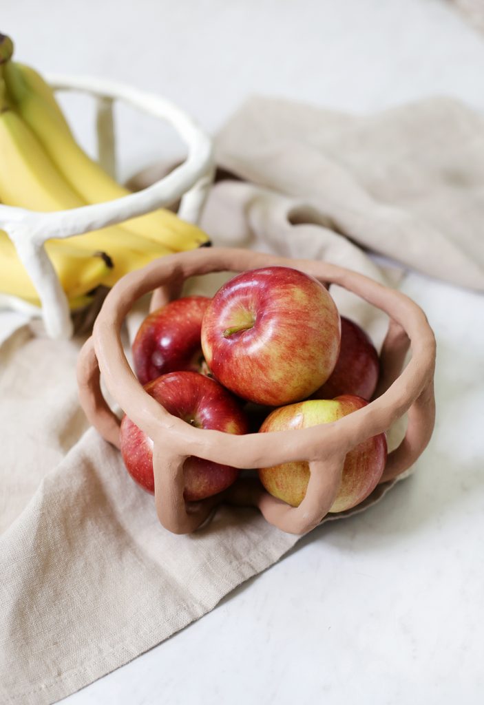 Clay Fruit Bowl