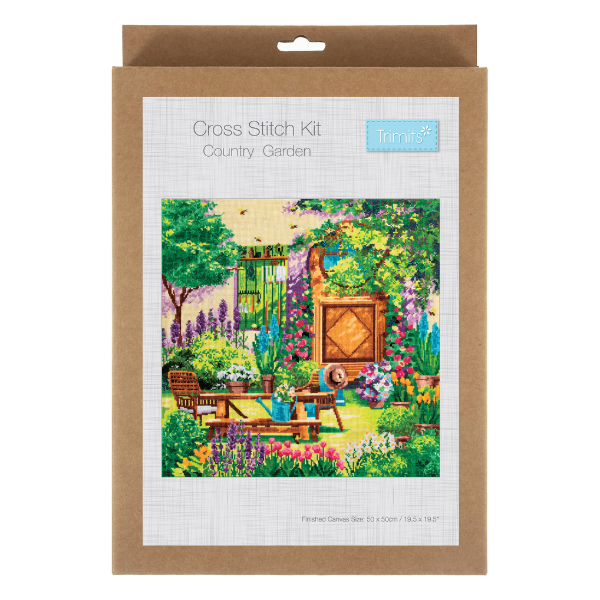 Counted Cross Stitch XL Country Garden