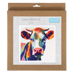 Counted Cross Stitch Large Cow