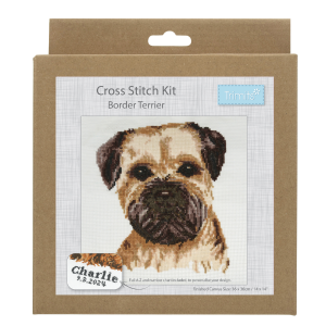 Counted Cross Stitch Large Border Terrier