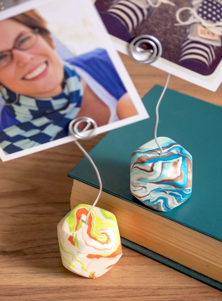 clay photo holders