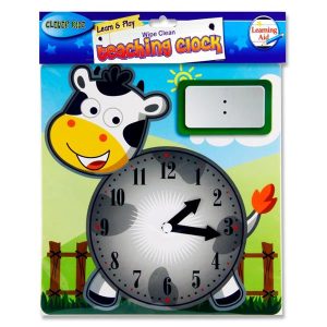 Wipe Clean Teaching Clock,