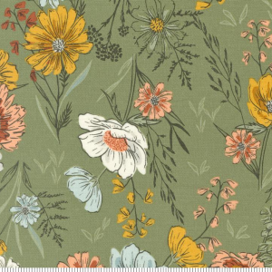 Moda Woodlands and Wildflowers Stones Moss